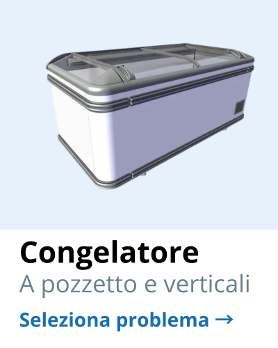 Congelatore supermercato — problemi e assistenza